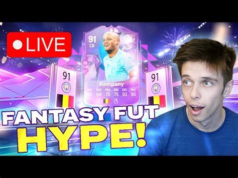 Ea Fc Live Pm Content Live Fantasy Fut Pack Opening Youtube