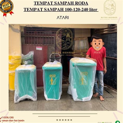 Jual ATARI TEMPAT SAMPAH RODA 100 120 240 LITER ATARI Shopee