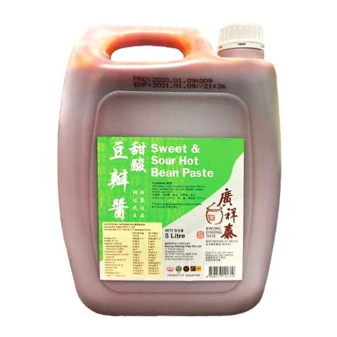 Kct Sweet Sour Hot Bean Paste 5 L TTS Mitra Abadi