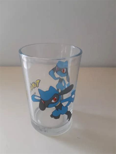 VERRE À MOUTARDE à collectionner Pokémon Riolu EUR 3 99 PicClick FR