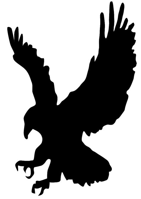 Clipart Of A Hawk In Flight - ClipArt Best