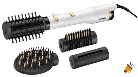 Cepillo Rotativo De Aire Babyliss Con Cabezales Por