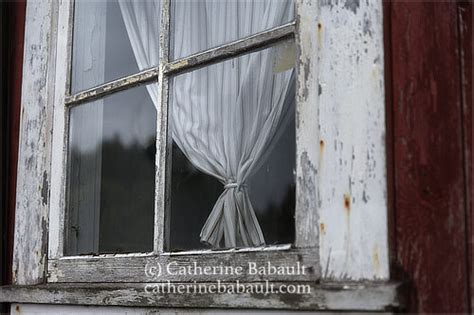 Old Lady Ghost In Window