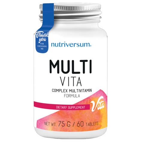 Buy Multivitamin complex Nutriversum - Multi Vita in Kyiv, Ukraine at ...