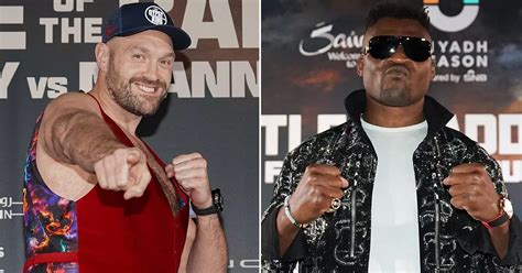 Tyson Fury Explains Why Francis Ngannou Has Made “genius” Move For Their Fight Mirror Online