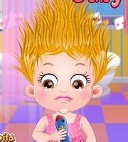 Baby Hazel Hair Day - AgnesGames.com