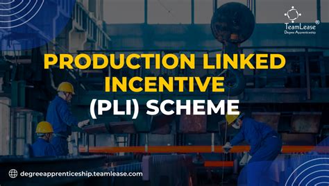 Production Linked Incentive Pli Scheme