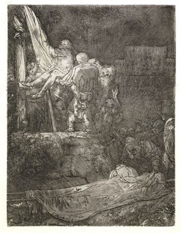 The Descent From The Cross By Torchlight By Rembrandt Van Rijn On Artnet