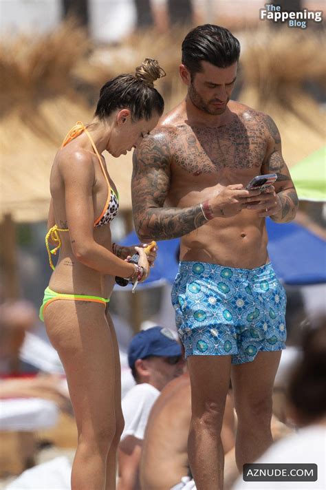 Marta Castro Flaunts Her Sexy Bikini Body On Ibiza Beach AZNude