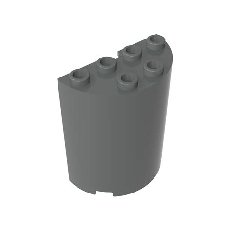 Cylinder Half 2 X 4 X 4 6259 6218 20430 35280 Wobrick Gobricks Shop