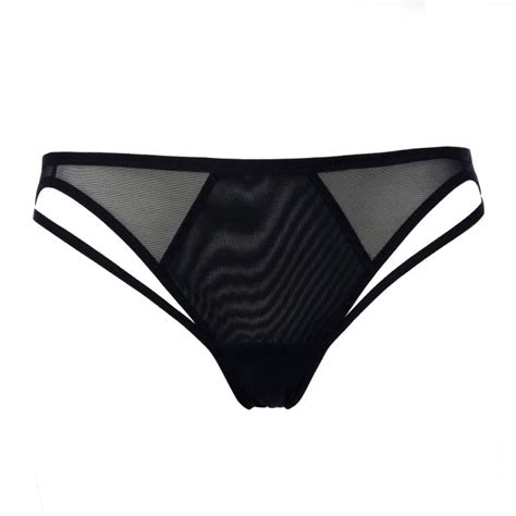 Black Mesh Bralette With Decorative Straps Flash You And Me Lingerie