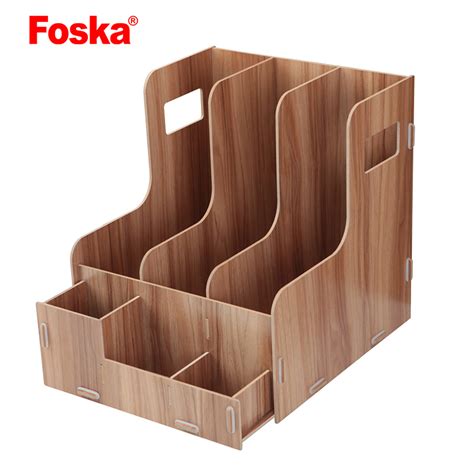 Foska Office Supplies Desktop File Storage Box Multifunctional Business