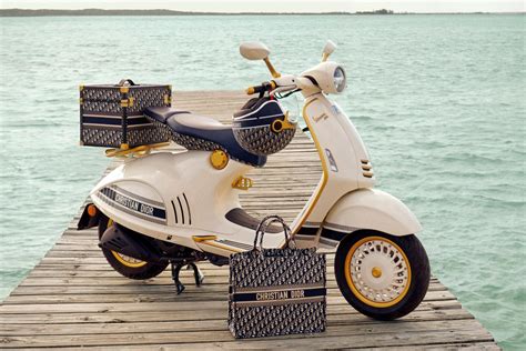 Move Over Supreme Vespa Introduces 946 Christian Dior Motorcycle News