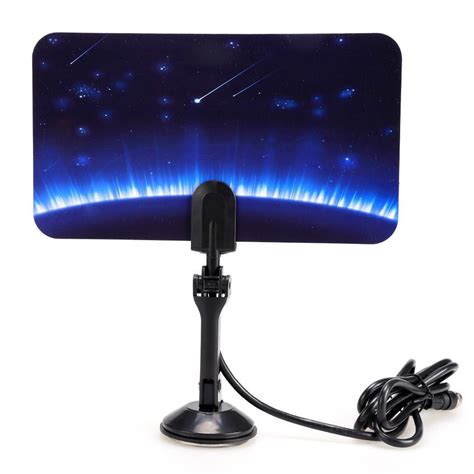 Shooting Star Pattern Digital Indoor TV Antenna 1080P Ready HDTV DTV HD