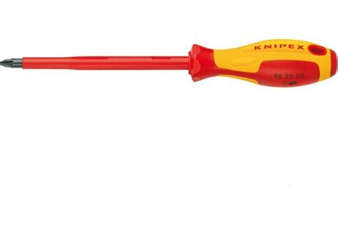 Отвертка для винтов с крестообразным шлицем Pozidriv KNIPEX KN-982503 ...