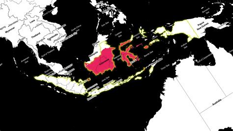 Indonesia Map . 32308485 Stock Video at Vecteezy