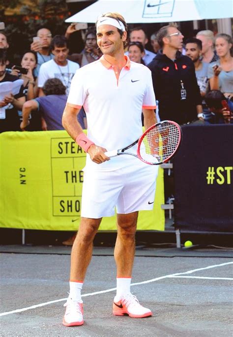 Roger Federer | Nike’s “NYC Street Tennis” Event, New York City | Roger ...