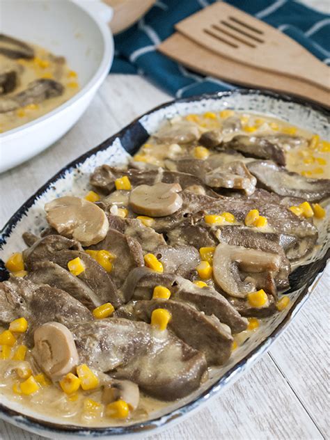 Easy Beef Lengua In Creamy Sauce Amiable Foods