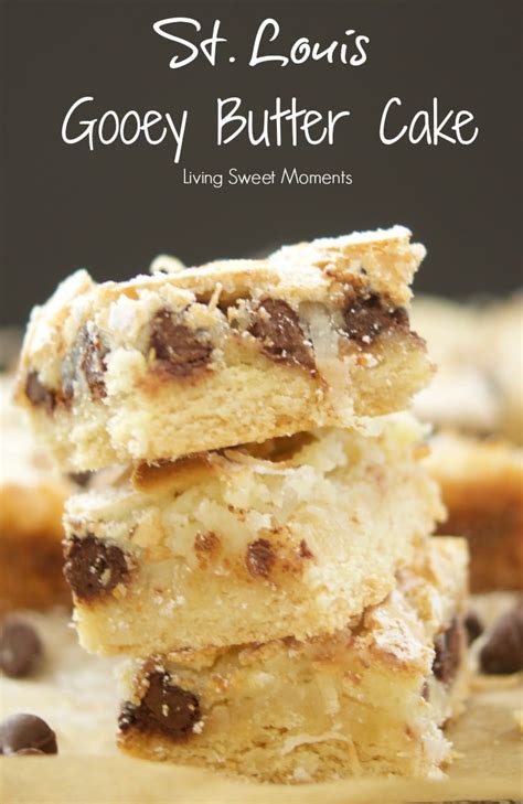 St Louis Gooey Butter Cake Recipe Living Sweet Moments