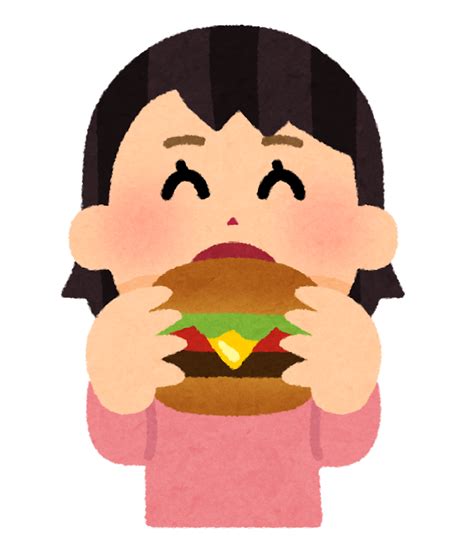 【人気ダウンロード！】 食べてる イラスト かわいいフリー素材集 いらすとや