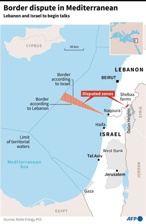 Lebanon Israel Start Historic Maritime Border Talks