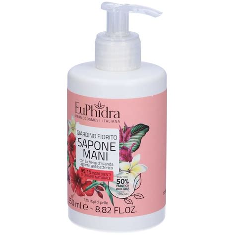 Euphidra Sapone Mani Delicato Giardino Fiorito 250 Ml Redcare