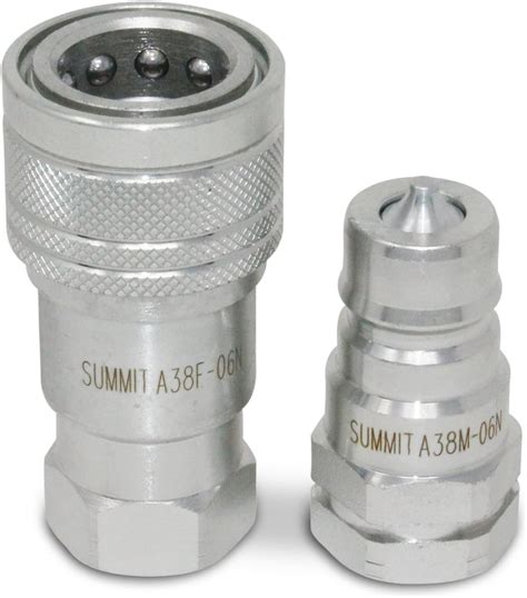 3 8 NPT ISO 7241 B Quick Disconnect Hydraulic Female Coupler