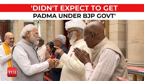 PM Narendra Modi Proved Me Wrong Padma Shri Awardee Shah Rasheed