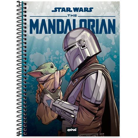 Caderno Do Star Wars - Caderno universitário capa dura 1x1 80 folhas, Star Wars The ...