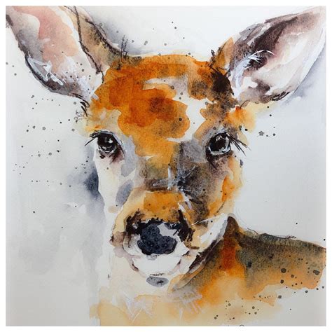 easy watercolor animals