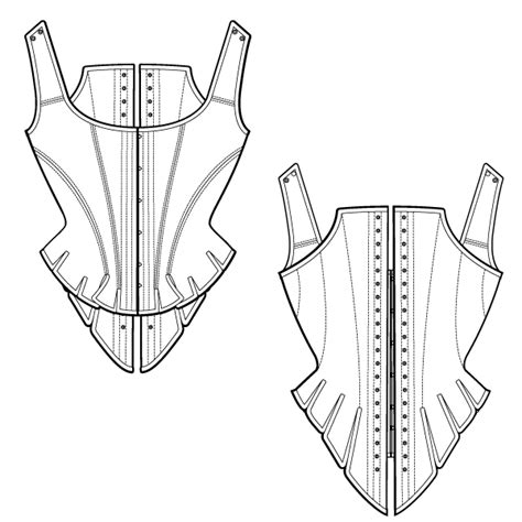 Free Printable Corset Pattern Printable Templates