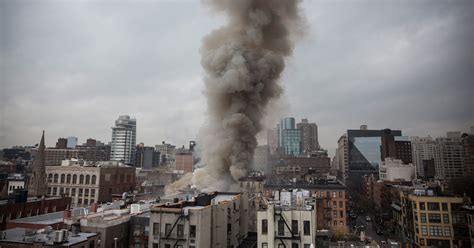 Blast, fire erupt in NYC's East Village; 19 hurt