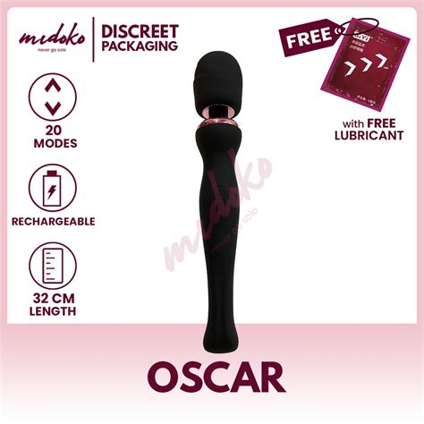 Midoko Winyi Oscar Wand Body Massager Vibrator Sex Toy For Women Shopee Philippines