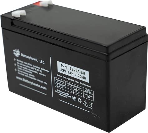 Amazon 12V 7AH SLA F1 Terminal Sealed Lead Acid Battery For