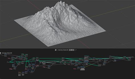 Hydraulic Erosion In Geometry Nodes Modeling Blender Artists Community