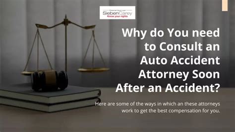 Ppt Why Do You Need To Consult An Auto Accident Attorney Soon After