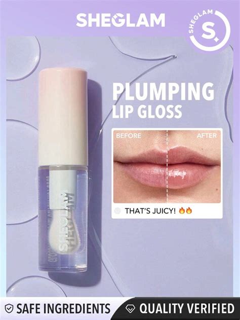 Sheglam Hot Goss Plumping Lip Gloss Thats Juicy Instant Volumising