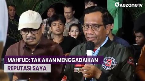 Janji Tetap Jadi Pendekar Hukum Mahfud Md Tak Akan Menggadaikan