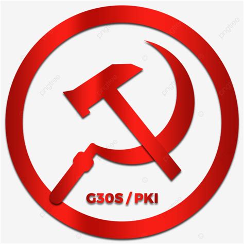 Logo Dan Lambang Partai Komunis G S Pki Png Logotipo Pki Partai The