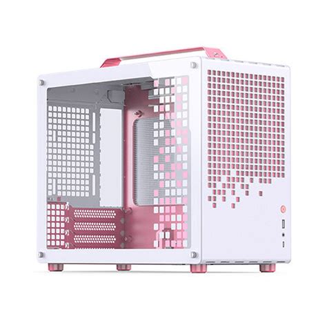 Vỏ Case JONSBO Z20 White Pink Mini MATX Màu Trắng Hồng Laptop World