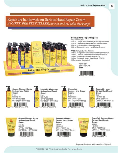 Philip David Company Naked Bee Winter Spring 2023 Catalog Page 4 5