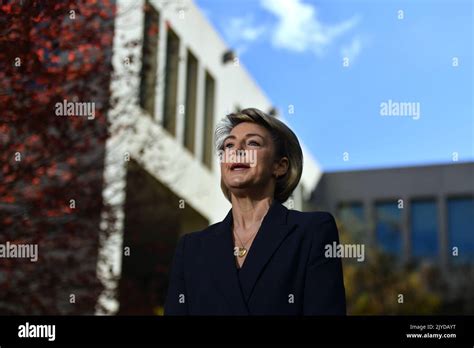 Minister for Employment Michaelia Cash at a press conference at ...