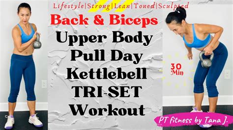 Minutes Upper Body Pull Day For Back Biceps Strength With One