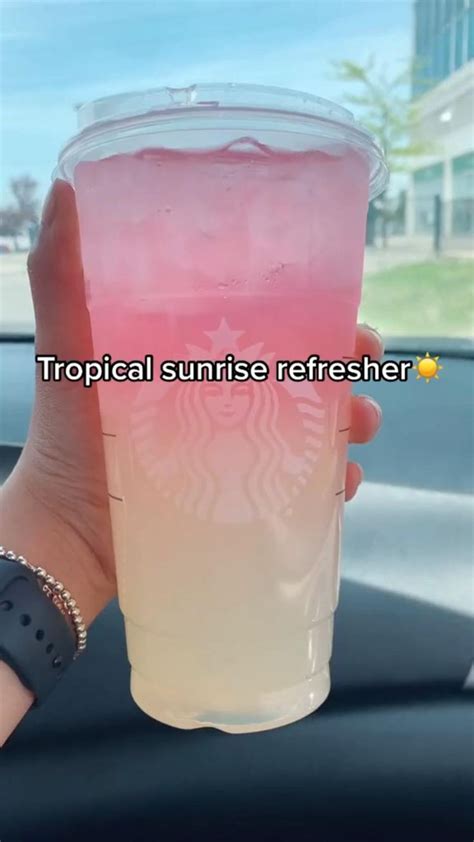 Starbucks Drinks To Try Strawberry Refresher Drink Starbucks Secret