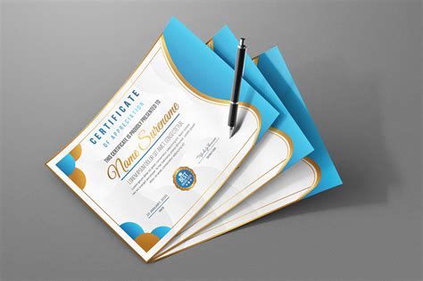 CERTIFICATE DESIGN TEMPLATE on Behance