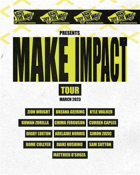 Vans’ ‘Make Impact’ Skate Team Has Touched Down In Aus & Are Doing A ...