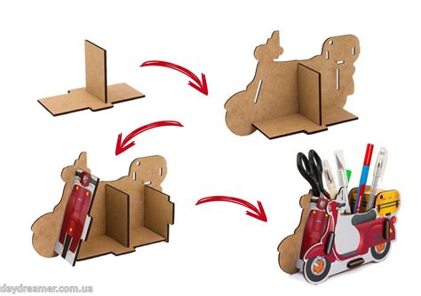 Органайзер для ручек и карандашей Скутер – Scooter Box, фирменная ...
