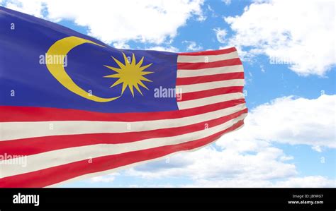 Waving flag of Malaysia Stock Photo - Alamy