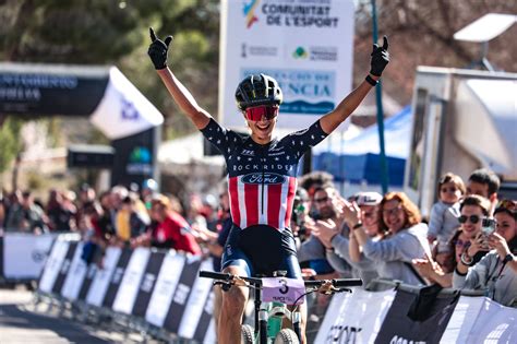 Internacionales Xco Chelva Victory For Savilia Blunk Hayes Bicycle