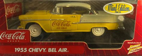 Johnny Lighting Chevy Bel Air Coca Cola White Lightning